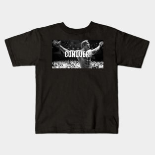 Arnold Schwarzenegger CONQUER Icon! Kids T-Shirt